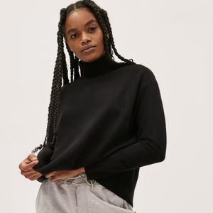 Everlane cashmere square turtleneck